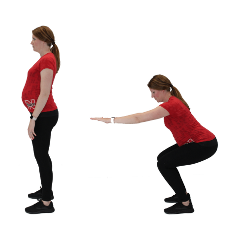 squat exercise while pregnant